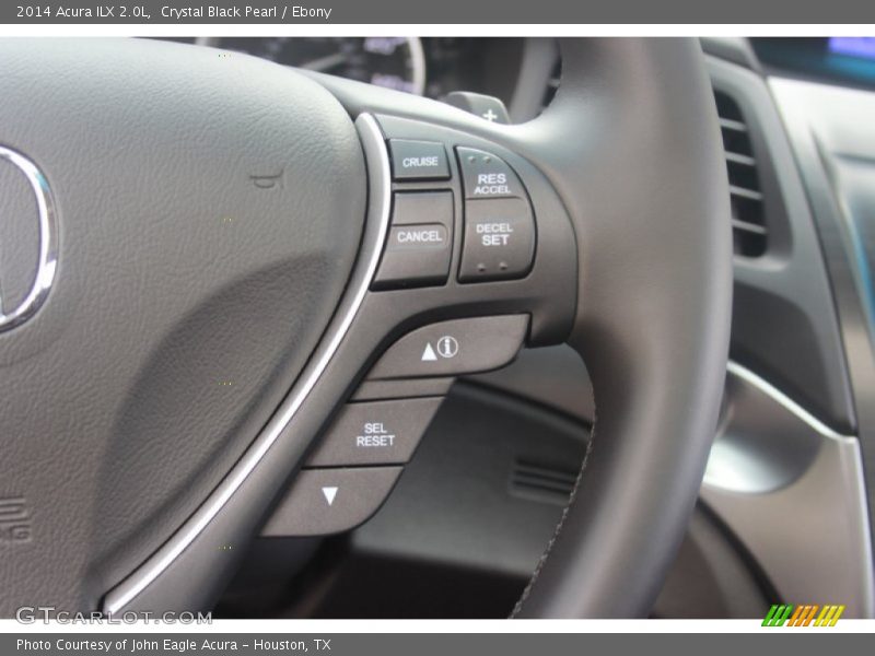Controls of 2014 ILX 2.0L