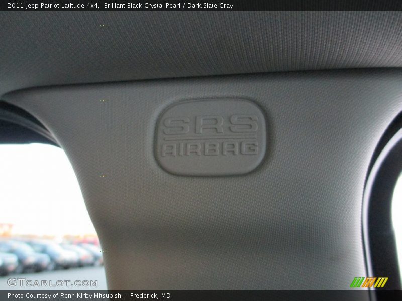 Brilliant Black Crystal Pearl / Dark Slate Gray 2011 Jeep Patriot Latitude 4x4