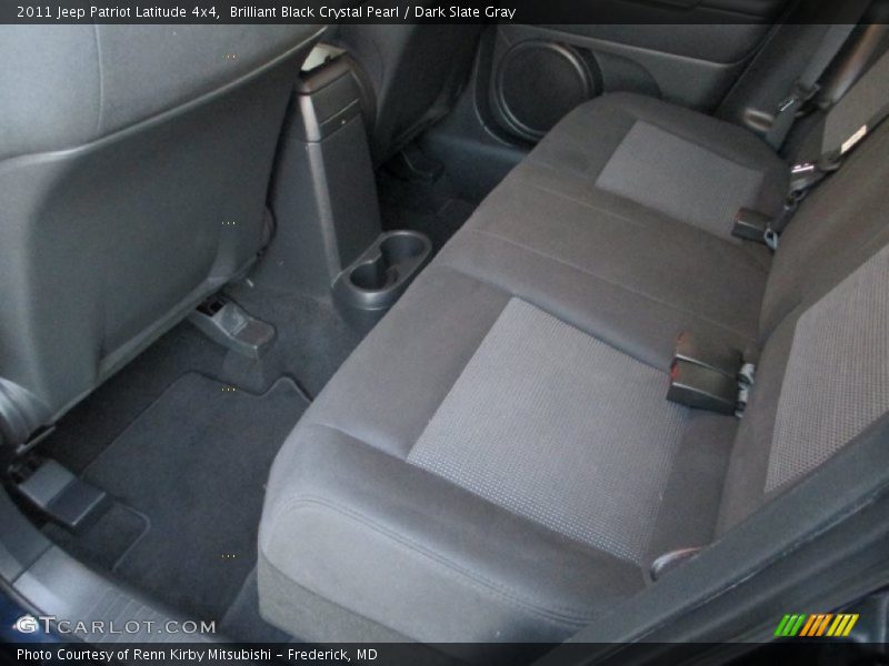 Brilliant Black Crystal Pearl / Dark Slate Gray 2011 Jeep Patriot Latitude 4x4