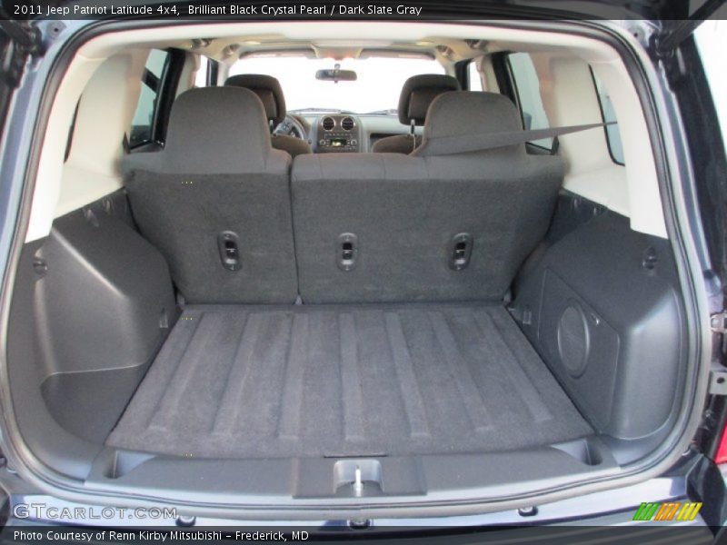 Brilliant Black Crystal Pearl / Dark Slate Gray 2011 Jeep Patriot Latitude 4x4