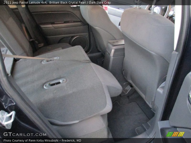 Brilliant Black Crystal Pearl / Dark Slate Gray 2011 Jeep Patriot Latitude 4x4