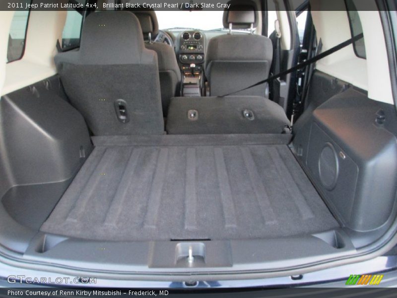 Brilliant Black Crystal Pearl / Dark Slate Gray 2011 Jeep Patriot Latitude 4x4