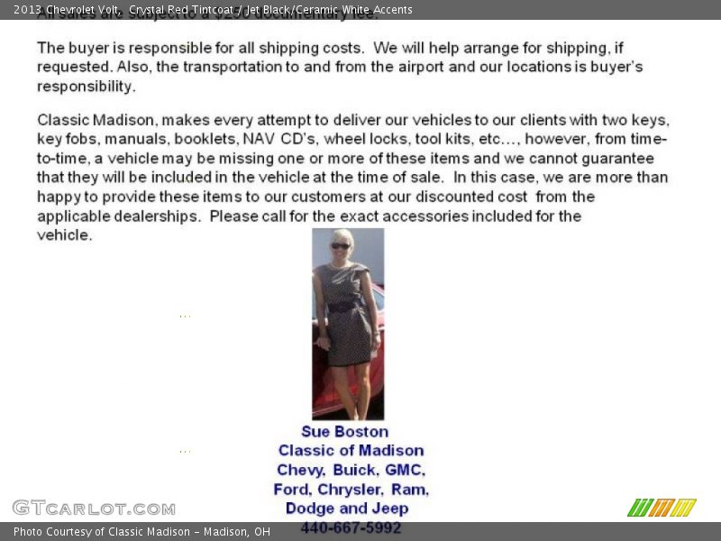 Crystal Red Tintcoat / Jet Black/Ceramic White Accents 2013 Chevrolet Volt