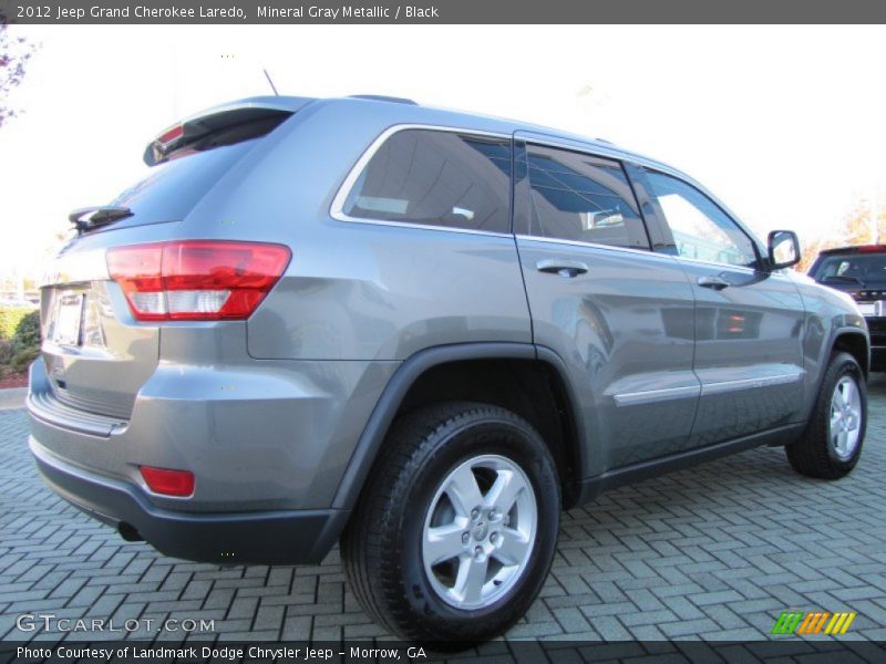 Mineral Gray Metallic / Black 2012 Jeep Grand Cherokee Laredo