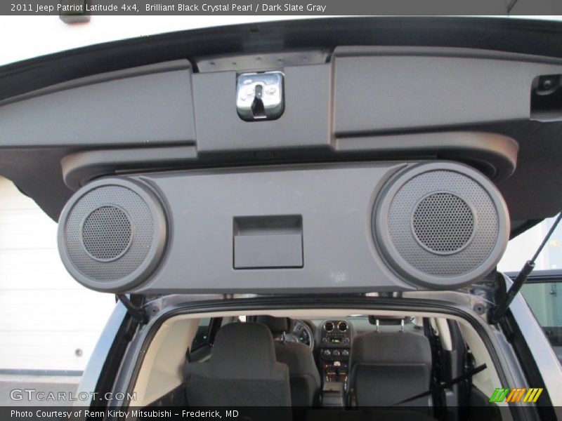 Brilliant Black Crystal Pearl / Dark Slate Gray 2011 Jeep Patriot Latitude 4x4