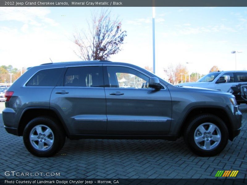 Mineral Gray Metallic / Black 2012 Jeep Grand Cherokee Laredo