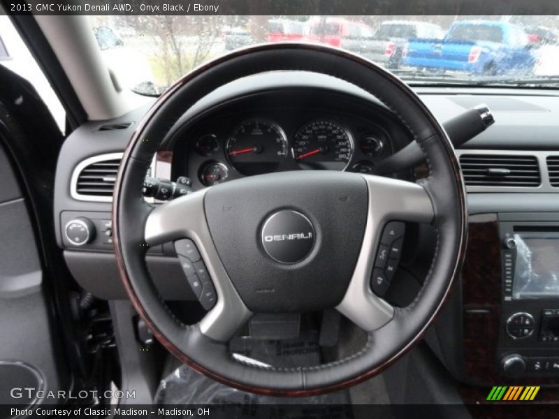 Onyx Black / Ebony 2013 GMC Yukon Denali AWD