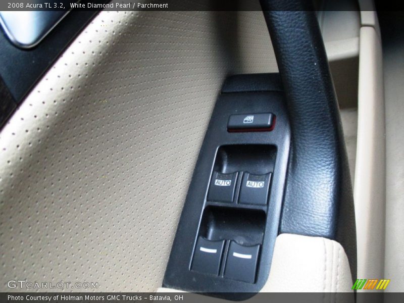 White Diamond Pearl / Parchment 2008 Acura TL 3.2