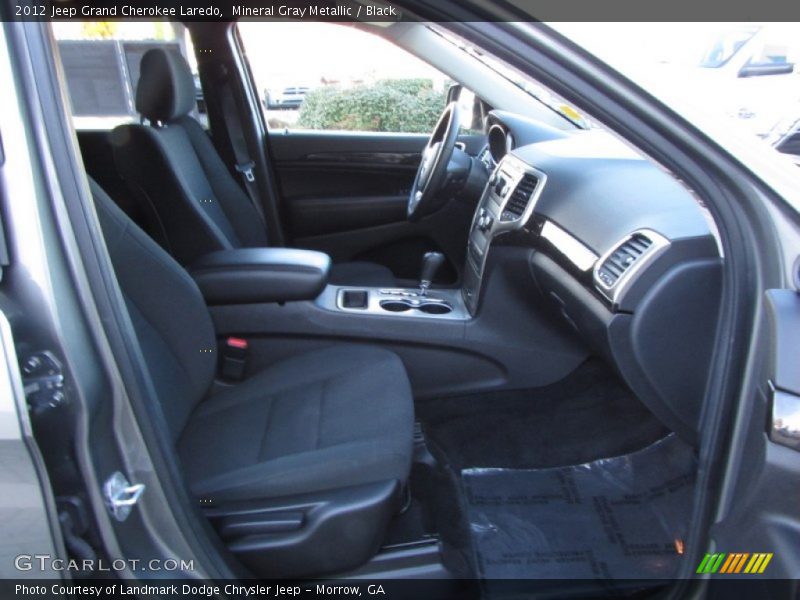 Mineral Gray Metallic / Black 2012 Jeep Grand Cherokee Laredo