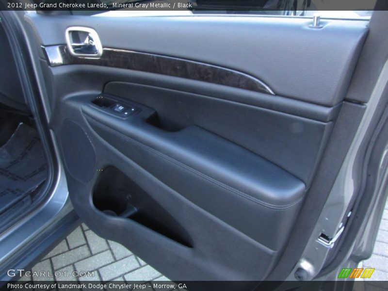 Mineral Gray Metallic / Black 2012 Jeep Grand Cherokee Laredo