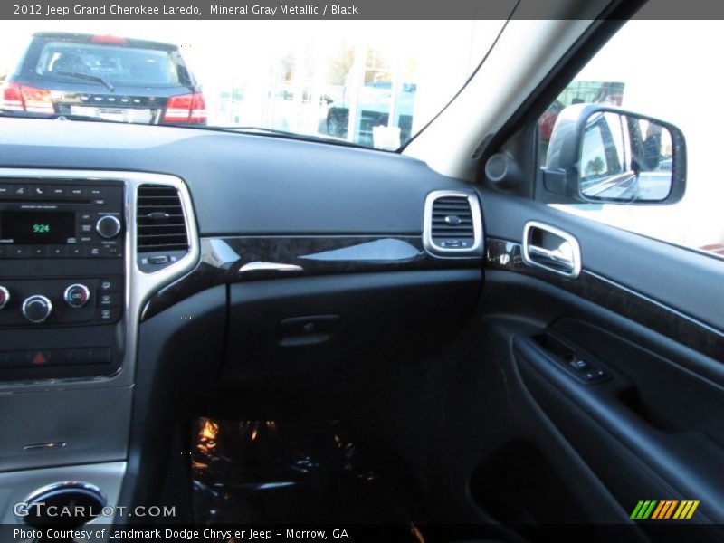 Mineral Gray Metallic / Black 2012 Jeep Grand Cherokee Laredo