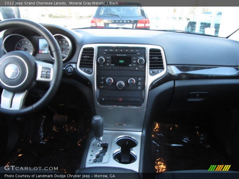 Mineral Gray Metallic / Black 2012 Jeep Grand Cherokee Laredo