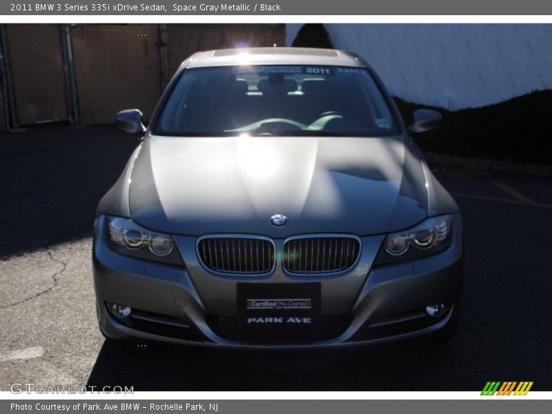 Space Gray Metallic / Black 2011 BMW 3 Series 335i xDrive Sedan