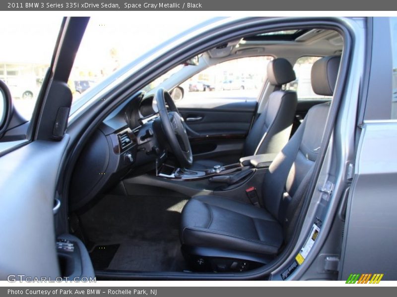 Space Gray Metallic / Black 2011 BMW 3 Series 335i xDrive Sedan