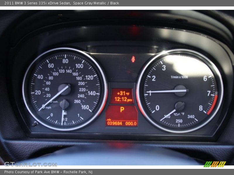 Space Gray Metallic / Black 2011 BMW 3 Series 335i xDrive Sedan