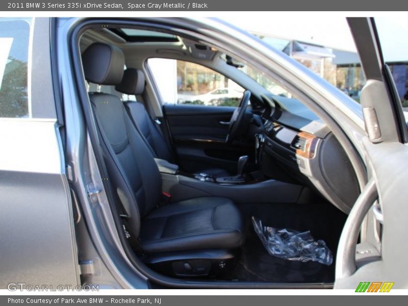 Space Gray Metallic / Black 2011 BMW 3 Series 335i xDrive Sedan