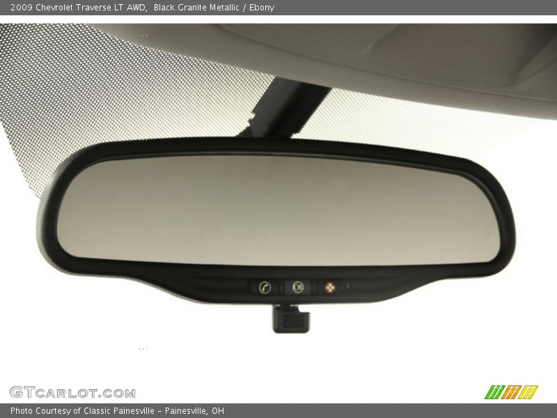 Black Granite Metallic / Ebony 2009 Chevrolet Traverse LT AWD