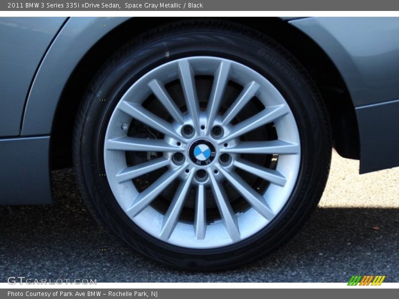 Space Gray Metallic / Black 2011 BMW 3 Series 335i xDrive Sedan