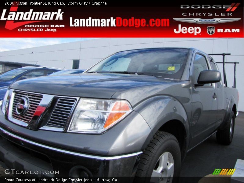 Storm Gray / Graphite 2006 Nissan Frontier SE King Cab