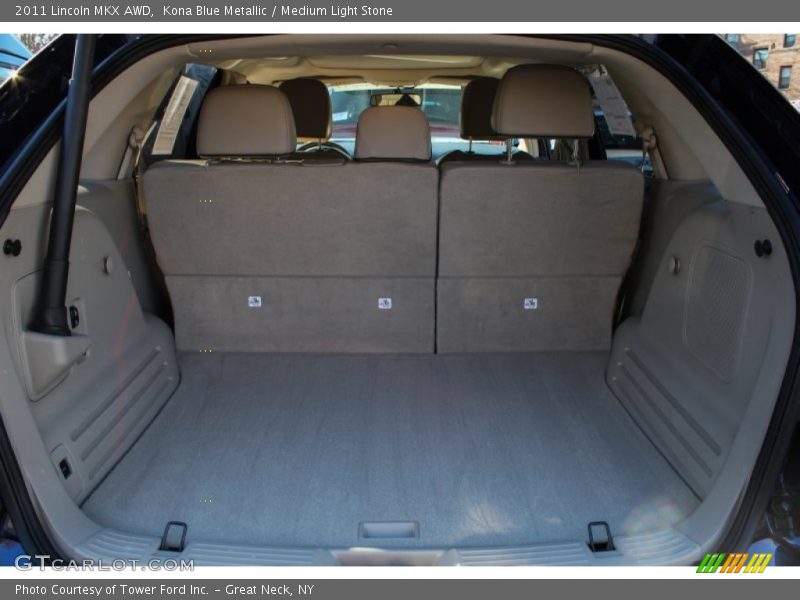 Kona Blue Metallic / Medium Light Stone 2011 Lincoln MKX AWD