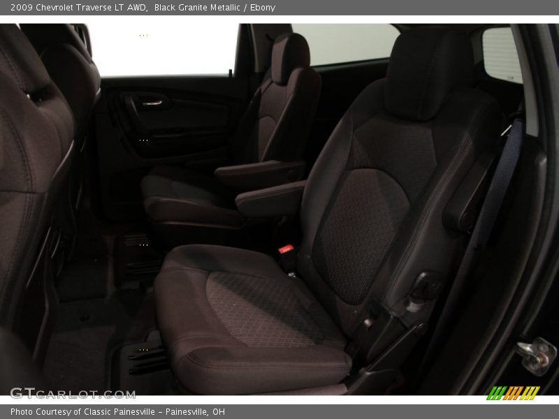 Black Granite Metallic / Ebony 2009 Chevrolet Traverse LT AWD