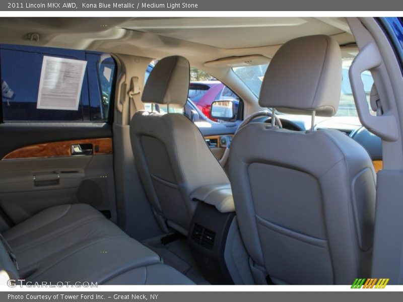 Kona Blue Metallic / Medium Light Stone 2011 Lincoln MKX AWD
