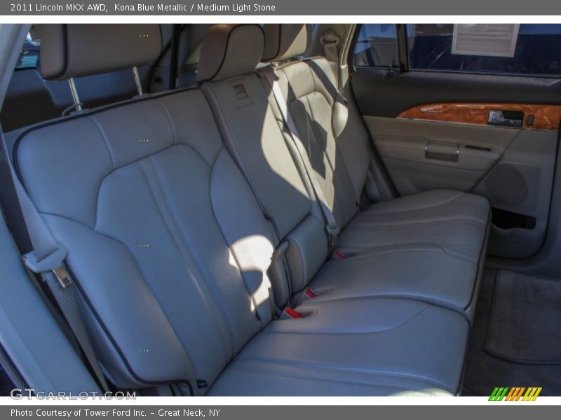 Kona Blue Metallic / Medium Light Stone 2011 Lincoln MKX AWD