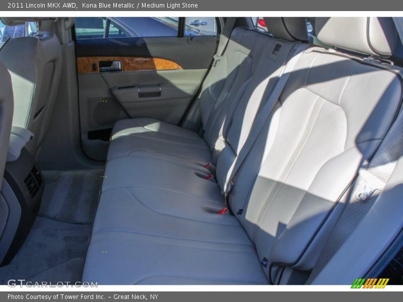 Kona Blue Metallic / Medium Light Stone 2011 Lincoln MKX AWD