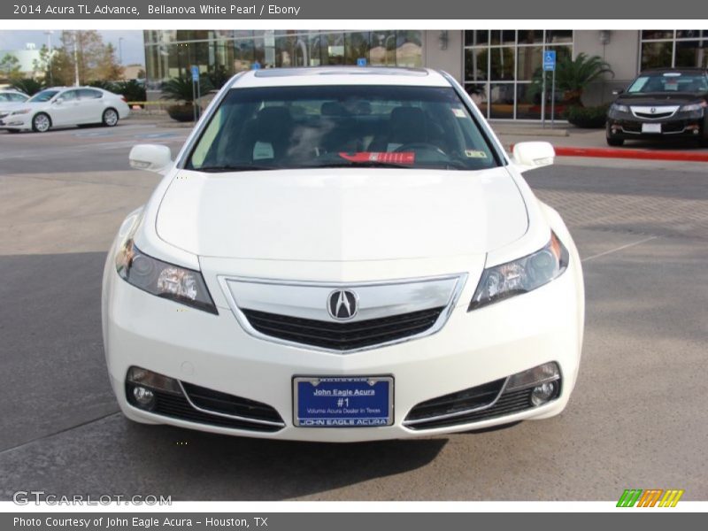 Bellanova White Pearl / Ebony 2014 Acura TL Advance