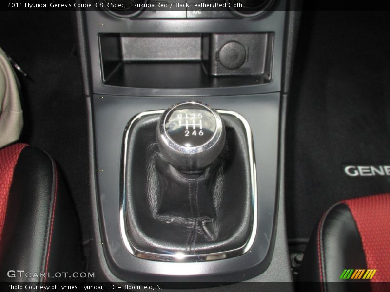 Tsukuba Red / Black Leather/Red Cloth 2011 Hyundai Genesis Coupe 3.8 R Spec
