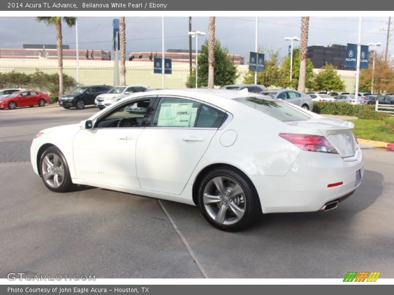 Bellanova White Pearl / Ebony 2014 Acura TL Advance