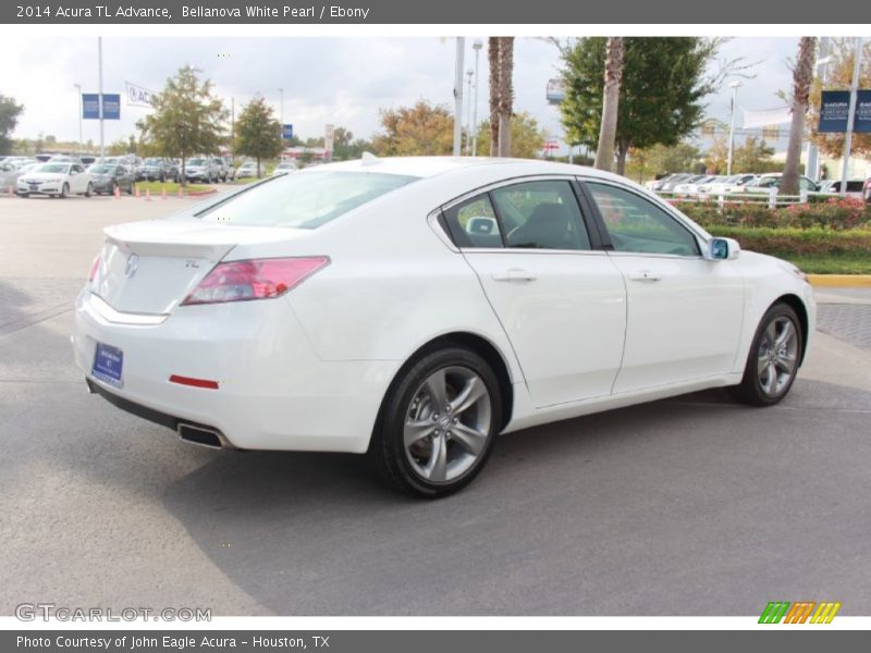 Bellanova White Pearl / Ebony 2014 Acura TL Advance