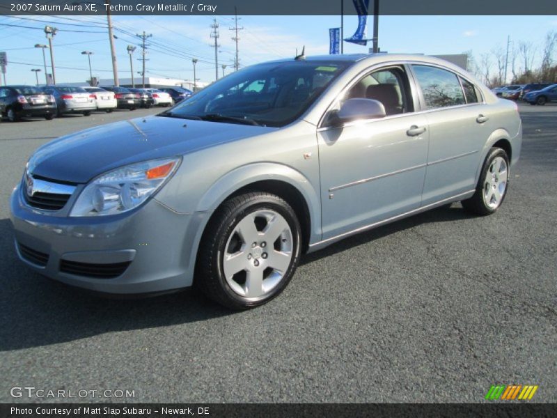 Techno Gray Metallic / Gray 2007 Saturn Aura XE