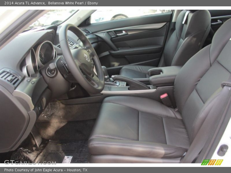 Front Seat of 2014 TL Advance