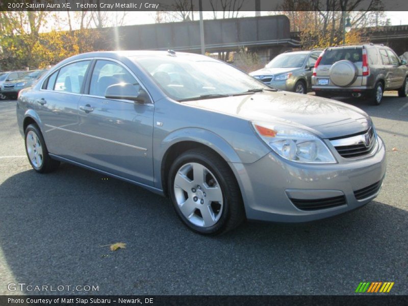 Techno Gray Metallic / Gray 2007 Saturn Aura XE