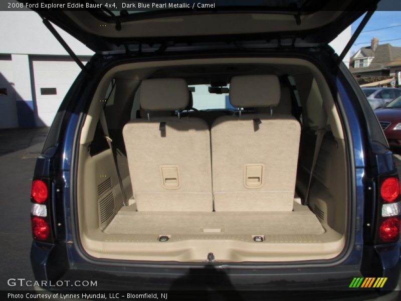 Dark Blue Pearl Metallic / Camel 2008 Ford Explorer Eddie Bauer 4x4