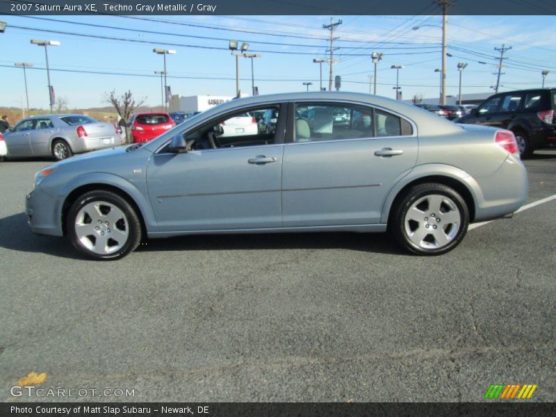 Techno Gray Metallic / Gray 2007 Saturn Aura XE