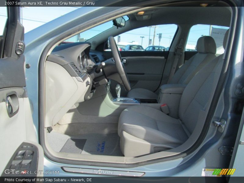 Techno Gray Metallic / Gray 2007 Saturn Aura XE