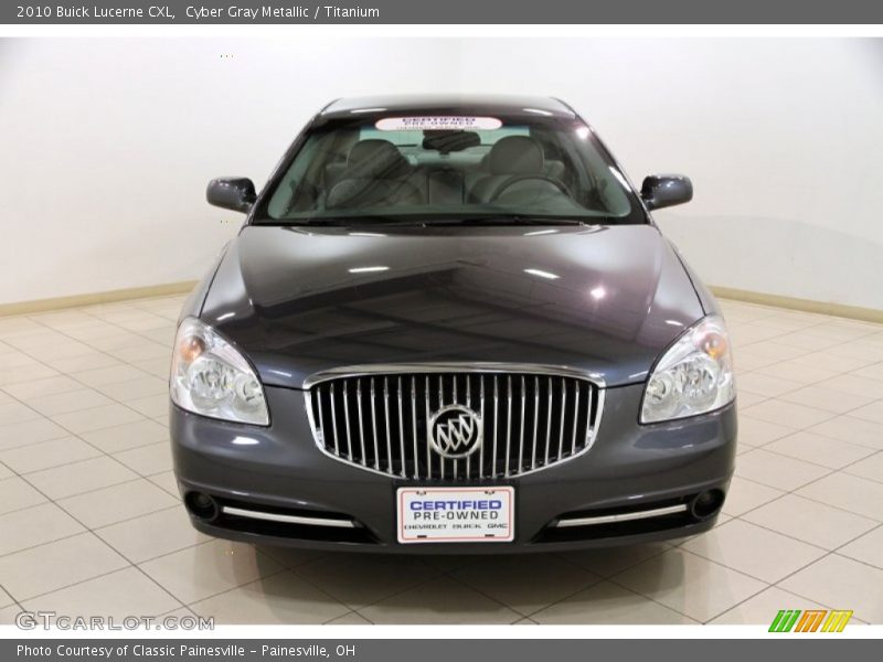 Cyber Gray Metallic / Titanium 2010 Buick Lucerne CXL