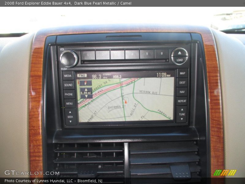 Dark Blue Pearl Metallic / Camel 2008 Ford Explorer Eddie Bauer 4x4