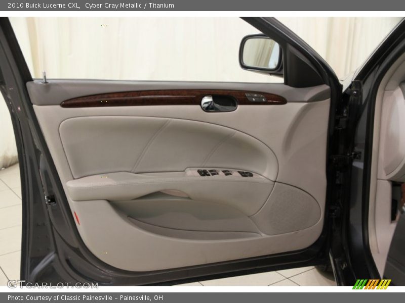 Cyber Gray Metallic / Titanium 2010 Buick Lucerne CXL