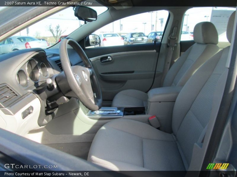 Techno Gray Metallic / Gray 2007 Saturn Aura XE