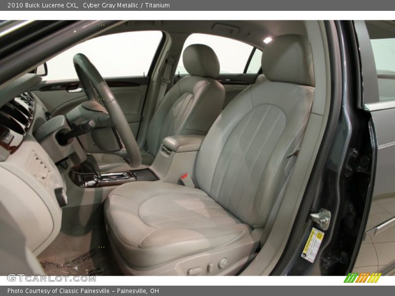 Front Seat of 2010 Lucerne CXL