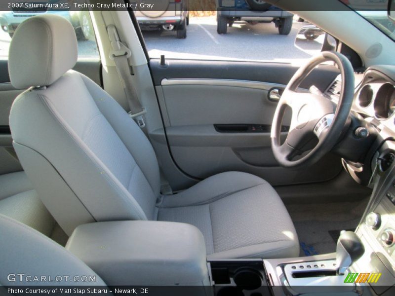 Techno Gray Metallic / Gray 2007 Saturn Aura XE