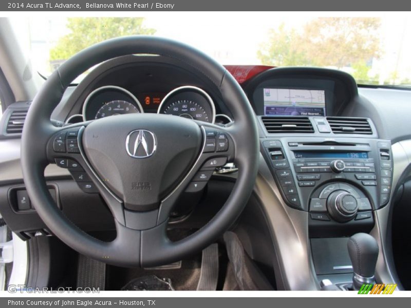 Dashboard of 2014 TL Advance