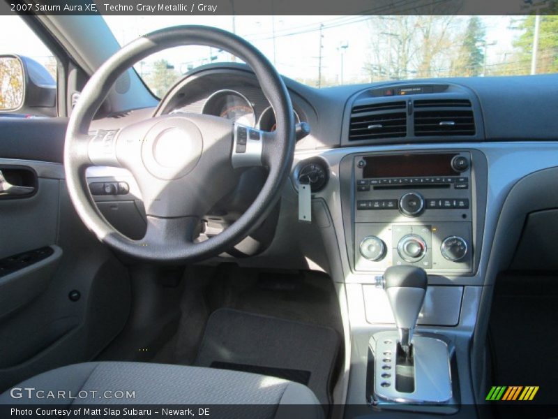 Techno Gray Metallic / Gray 2007 Saturn Aura XE