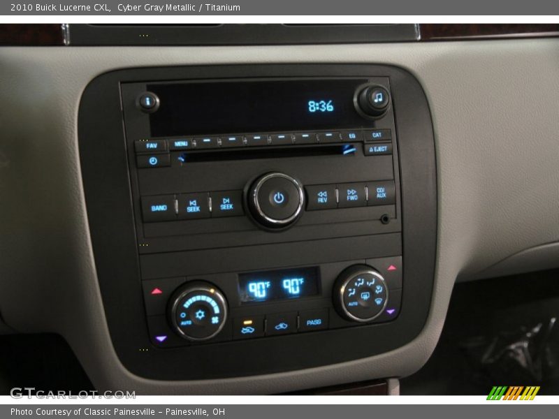 Cyber Gray Metallic / Titanium 2010 Buick Lucerne CXL