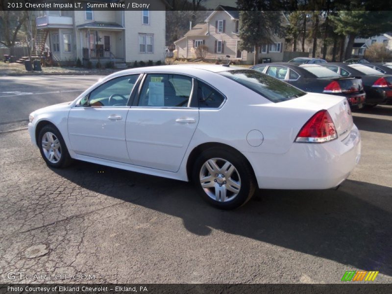 Summit White / Ebony 2013 Chevrolet Impala LT
