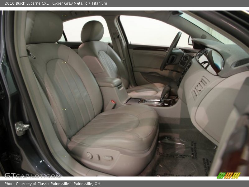 Cyber Gray Metallic / Titanium 2010 Buick Lucerne CXL