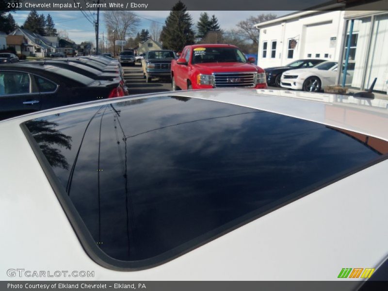 Summit White / Ebony 2013 Chevrolet Impala LT